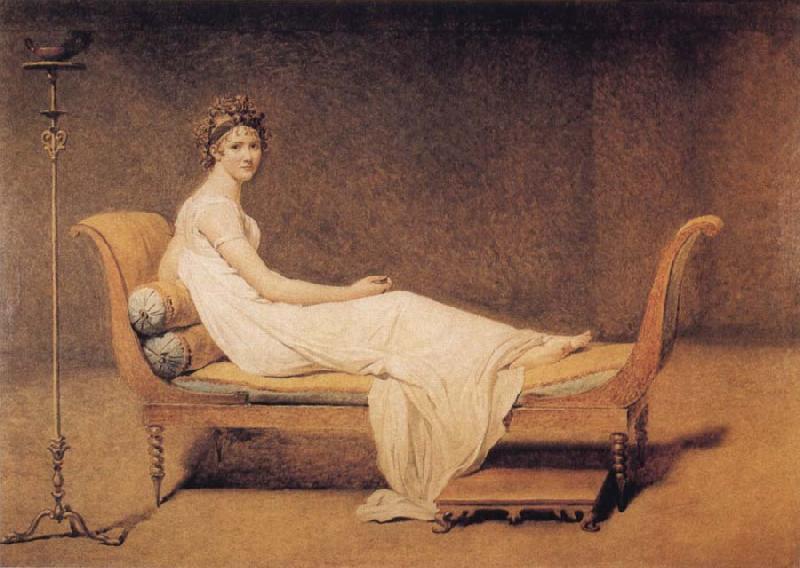 Jacques-Louis  David Madame Recamier